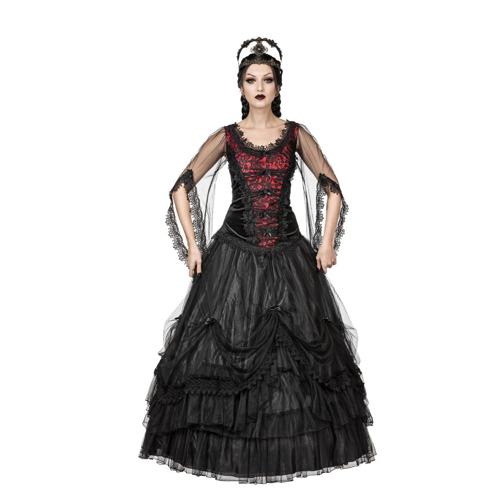 Sinister - 1213 Jupe longue - Noir